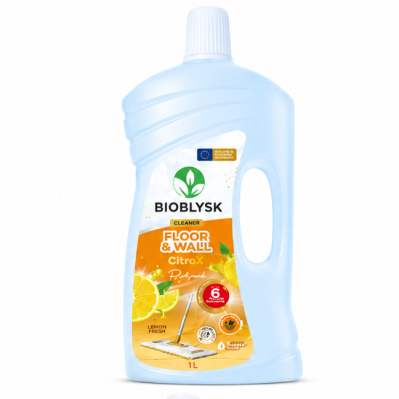 Floor & Wall Cleaner “StepX Lemon Flow” BioBlysk 1 L