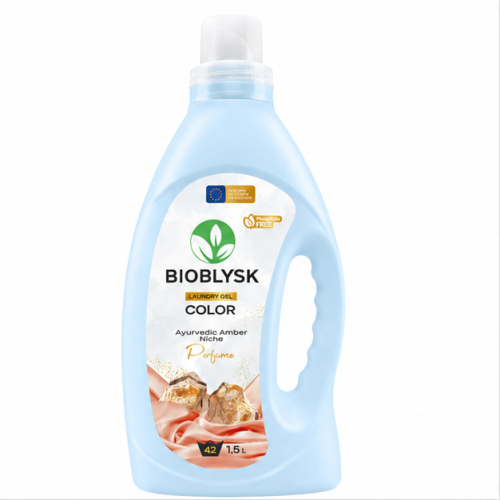 Perfumed Laundry Gel “Color & Ayurvedic Amber Niche Perfume” BioBlysk 1.5 L