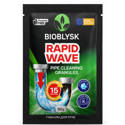 Pipe cleaning granules “Rapid Wave” BioBlysk 50 g