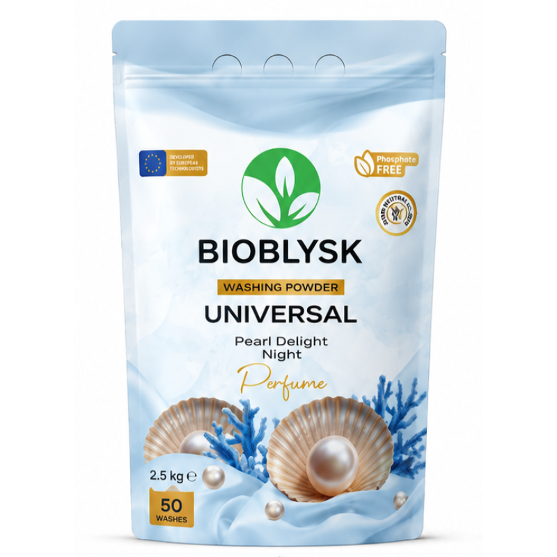 Perfumed Laundry Powder “Universal & Pearl Delight Niche Perfume” BioBlysk 2.5 kg