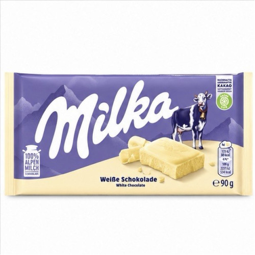 Білий шоколад Milka