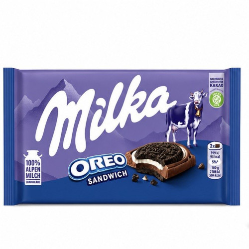 Milka з печивом OREO