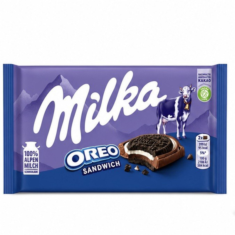 Milka з печивом OREO