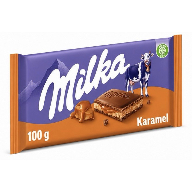 Milka Caramel old