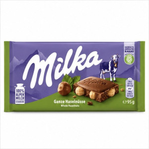 Milka Whole Hazelnuts